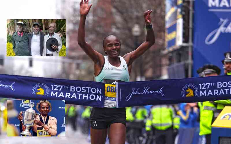 Kisii sports legends laud Hellen Obiri on Boston Marathon victory