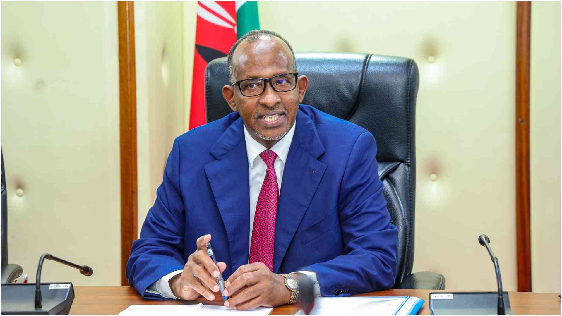 CS Aden Duale commissioning CT Scan machine in Bungoma Hospital angers Kenyans