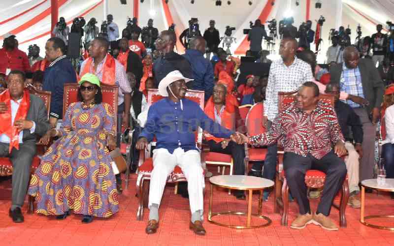 I was ready to quit politics but others forced my hand: Uhuru