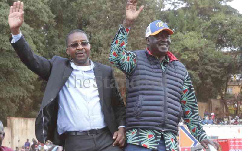 Mwangi Wa Iria entry tightens Raila Odinga's grip on Mt Kenya