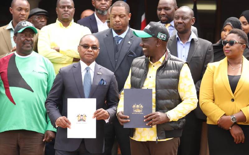 Come clean on your deal with Kingi, UDA leaders urge Ruto