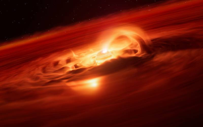Strange 'rogue' planet spotted guzzling matter like a star