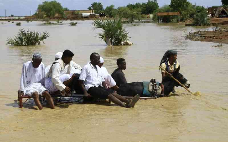 Floods tear through delta in war-torn Sudan's southeast