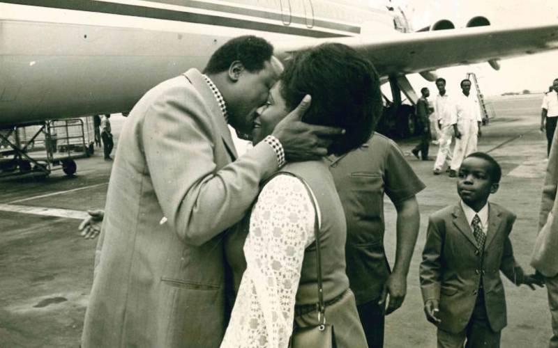 Lucy was Mwai Kibaki's chaperone