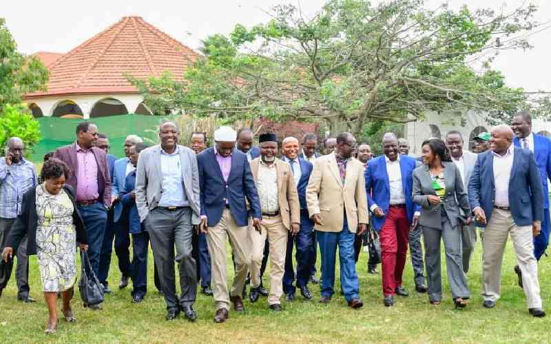 Ruto's spree to reap from opposing camps, as Azimio leaders cry foul
