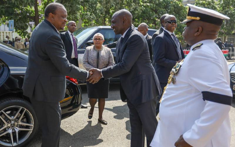 Uhuru Kenyatta, William Ruto draw battle lines in Kiambu ahead of polls