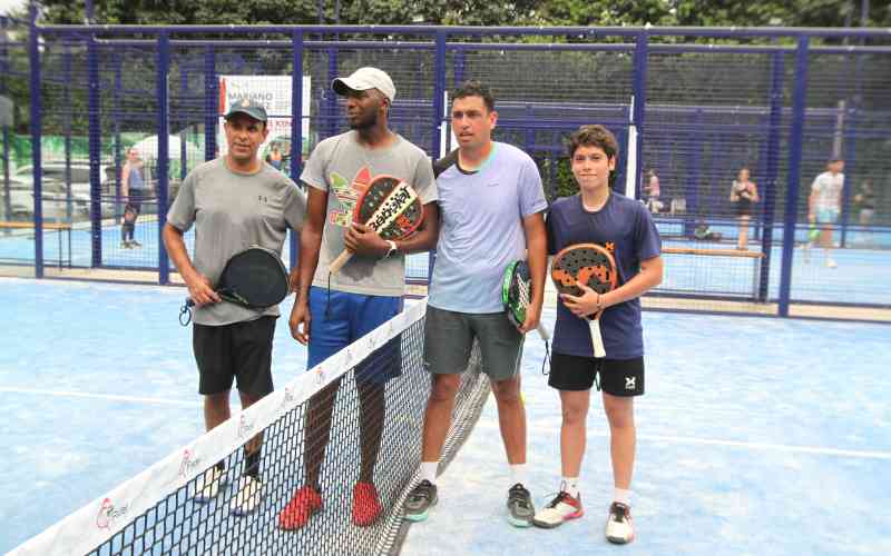 Kenya's Padel makes strides against Argentine opponents in exhibition match