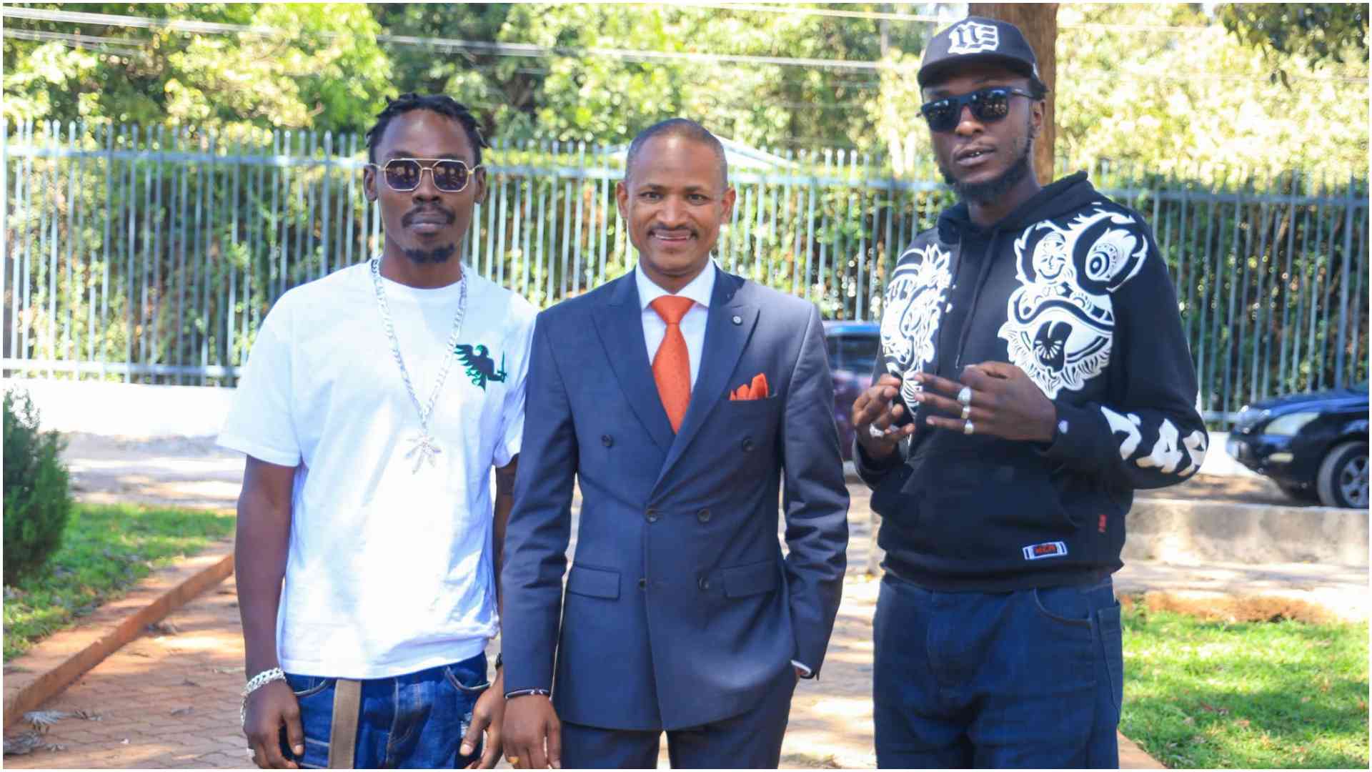Babu Owino mediates Kapitani, Master VK copyright dispute, announces joint project