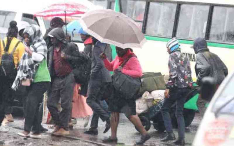 Expect downpours, weatherman say as long rains begin