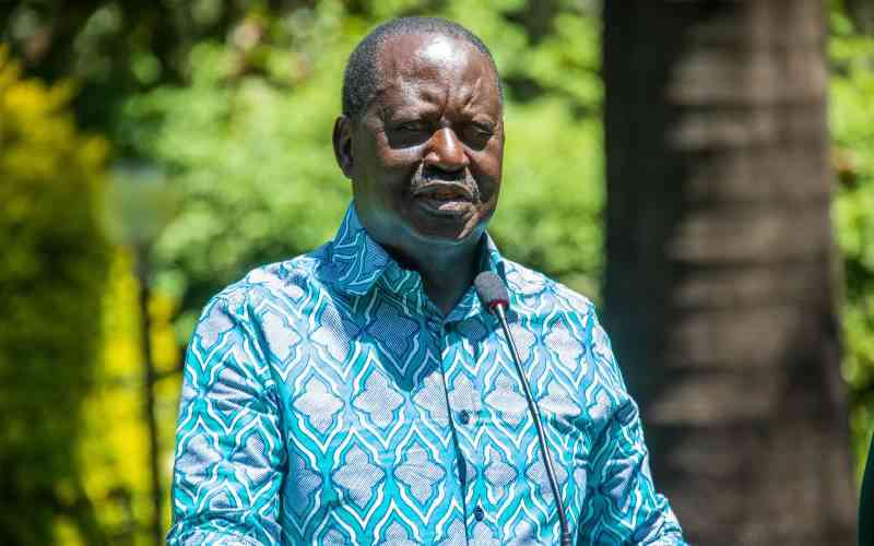 To fit into Raila's shoes, you must be highly disruptive