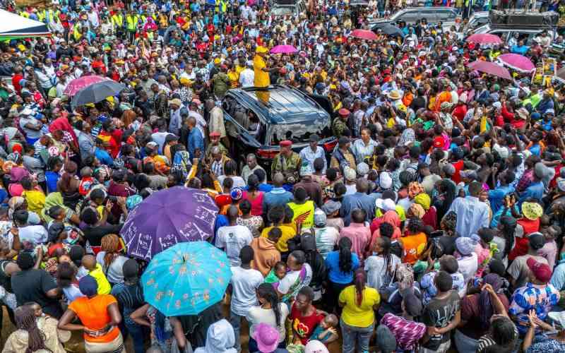 Politics is not a matter of life and death, Kindiki urges leaders