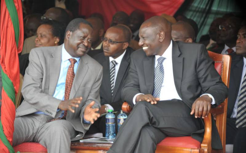 Ruto and Raila should stop ego trips and dialogue