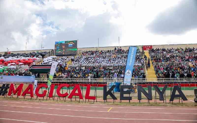 Nyayo Stadium comes alive for Jamhuri Day fete