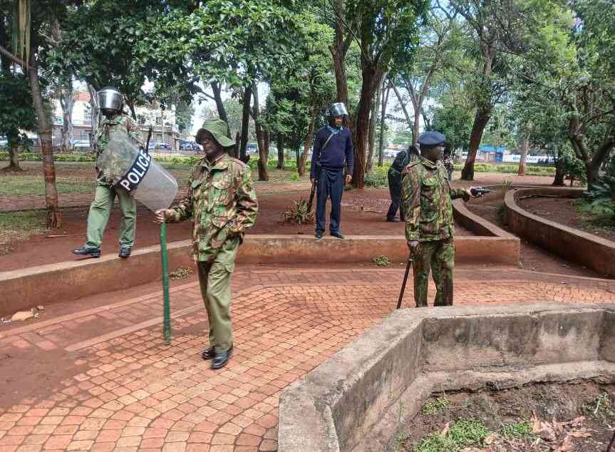 Police block Gen Z protest victims, families from marching to State House