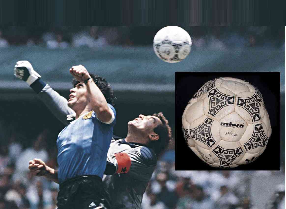 Sh302million! Maradona 'Hand of God' World Cup ball to be auctioned