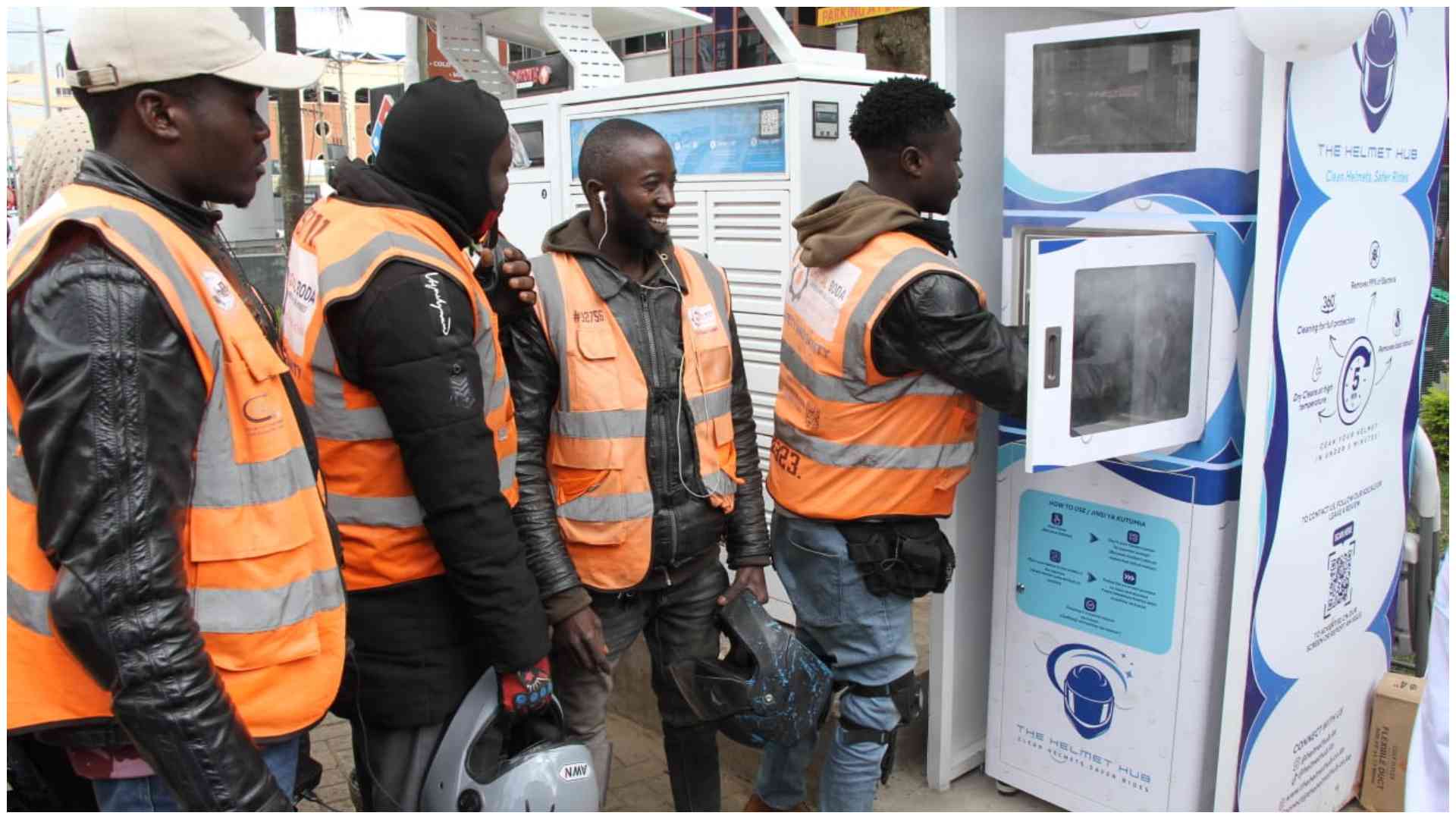 Helmet sanitisation drive targets Nairobi's overlooked bodaboda hygiene crisis