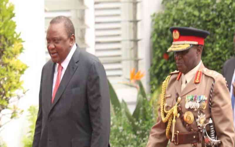 President Uhuru Kenyatta to receive KDF farewell tomorrow