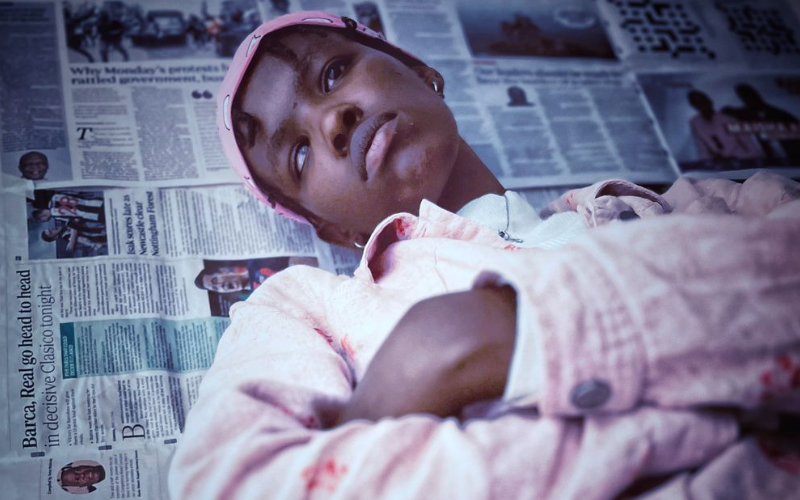 Photographer Zavai's 'Voices' explores the power of self-talk, social pressure