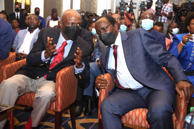 Big boost for Kalonzo as Kanu backs him for running mate position