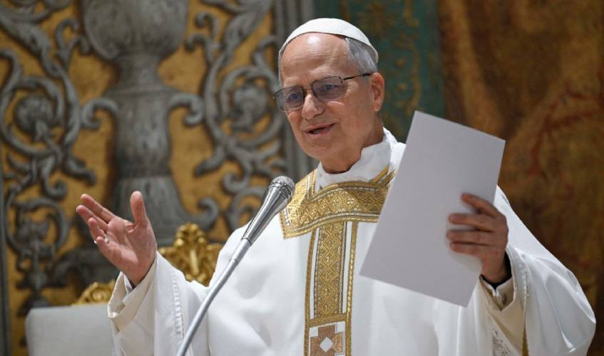 Pope Leo XIV calls for peace at St Peter's prayer