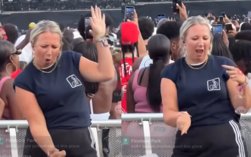 VIDEO: Sign language interpreter steals show during Vybz Kartel's Wireless Festival performance