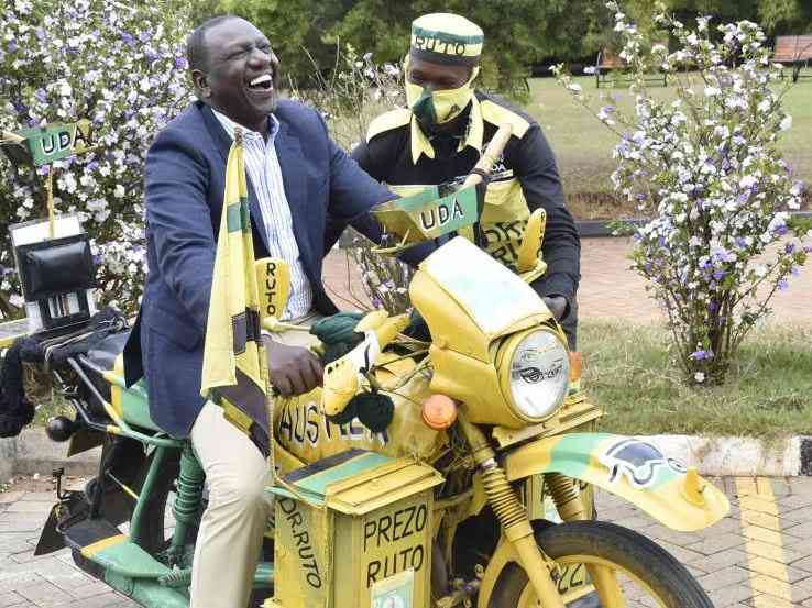 Muturi slams Ruto's 'boda boda economy', calls it poverty with a helmet