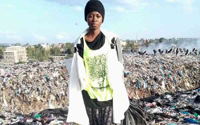 From dumpsite to a dream: Gloria's silent cry for hope