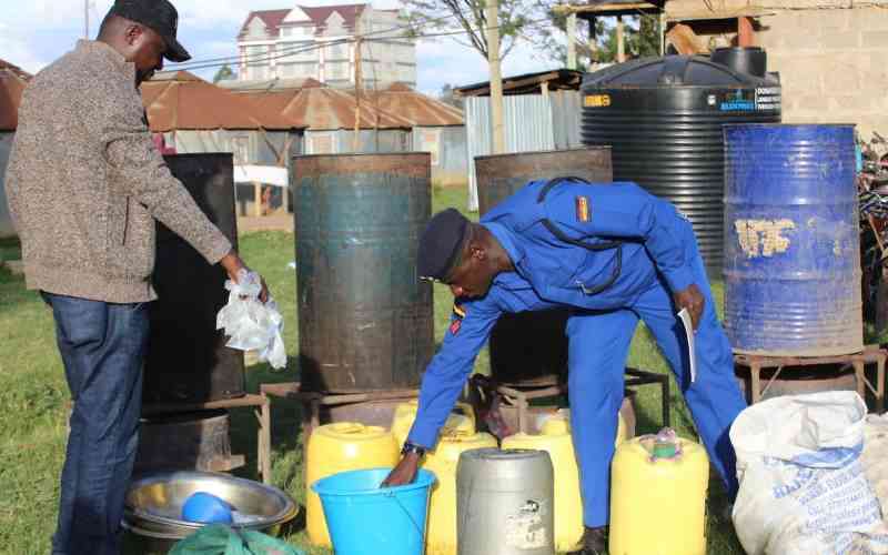 State vows to intensify crackdown on illicit brewers as 1.7m litres spilled