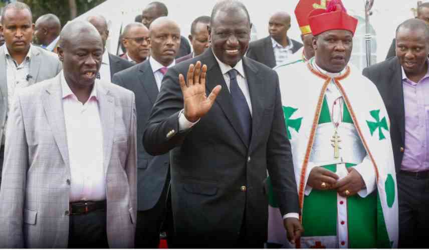 You have my blessings to eliminate cartels, Ruto tells Gachagua