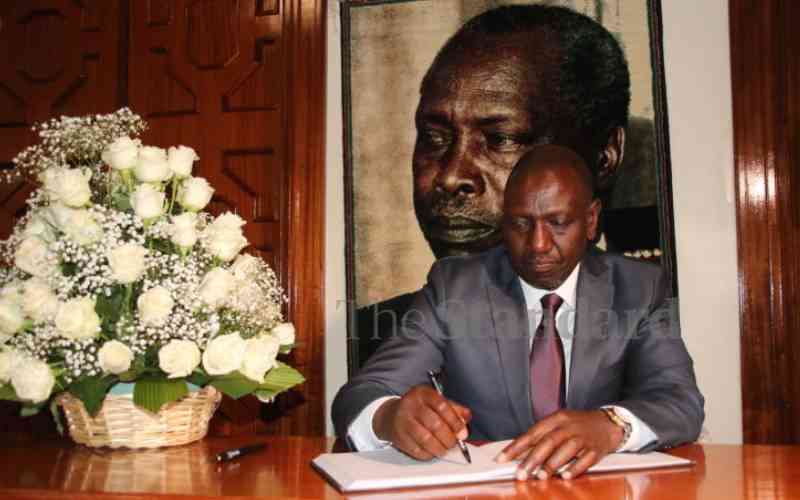 Mentored by Moi, Ruto returns to disturb his master's descendants