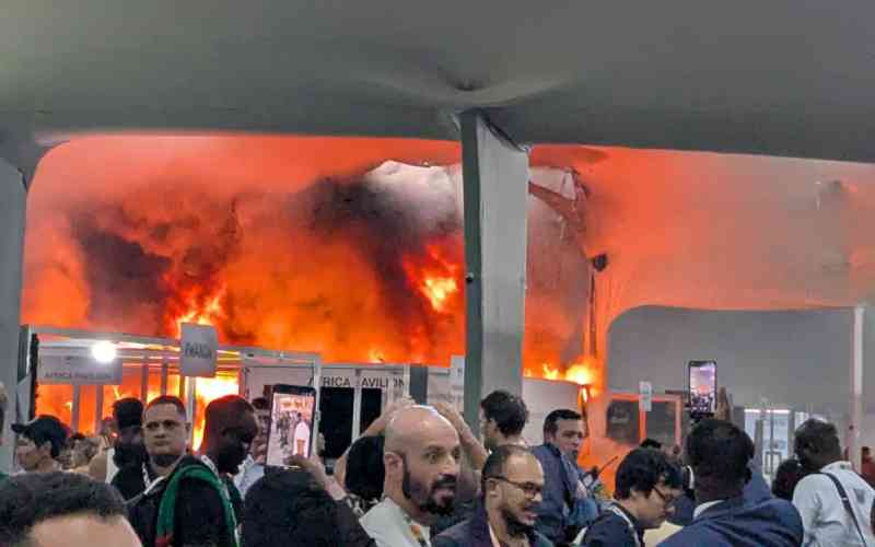Fire breaks out inside Blue Zone pavilion at COP30