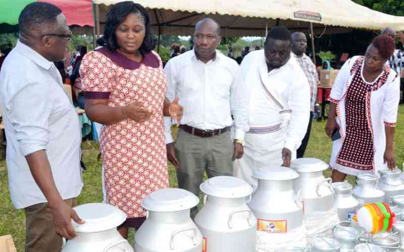 Kilifi farmers count losses as milk goes to waste over lack of storage