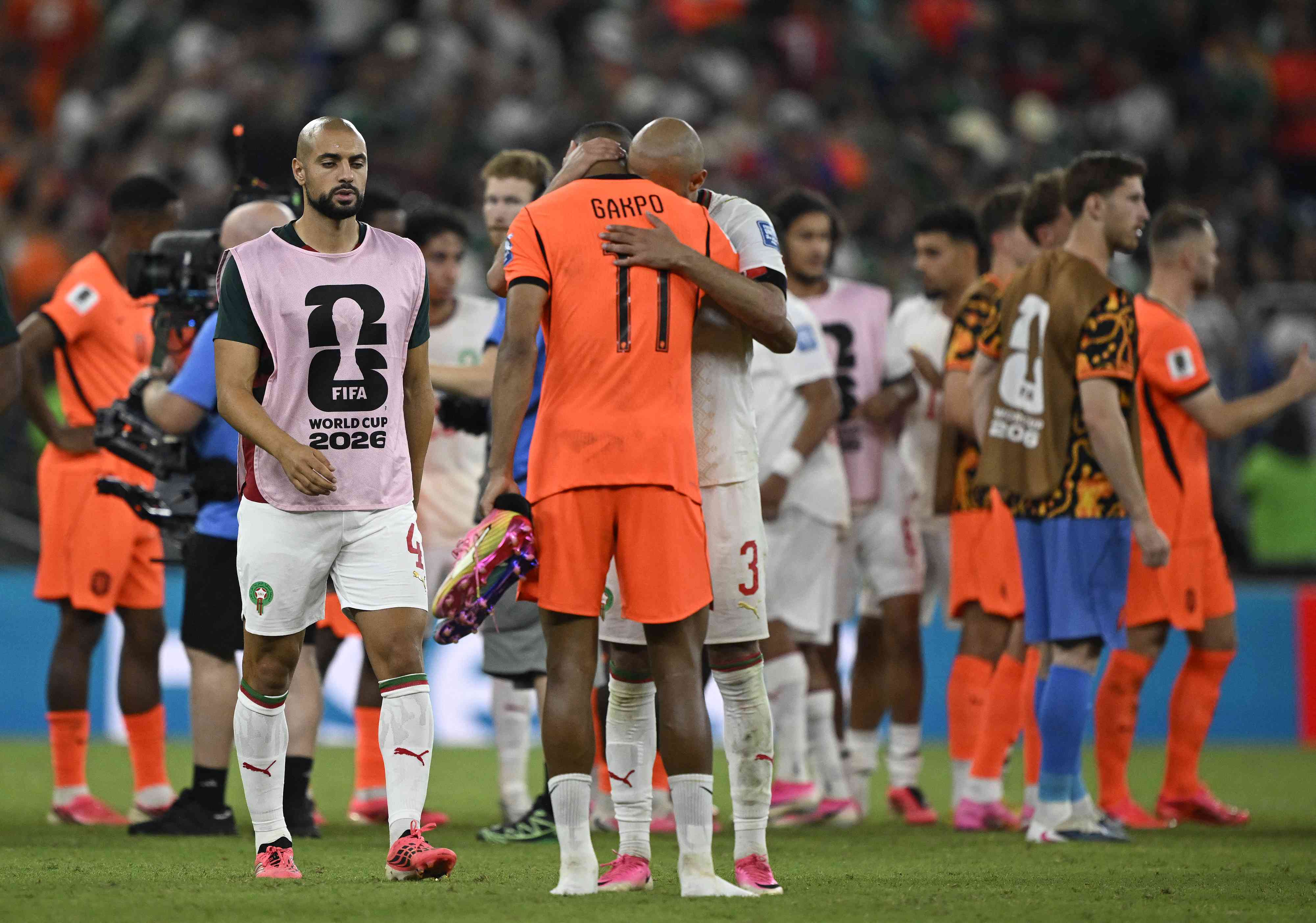 Morocco down Netherlands to reach World Cup last 16