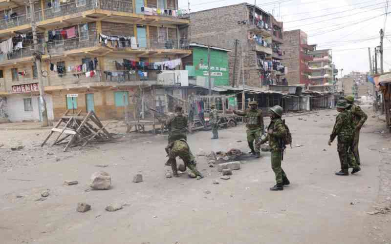 Police urge calm as tension persists in Huruma over the latest killing