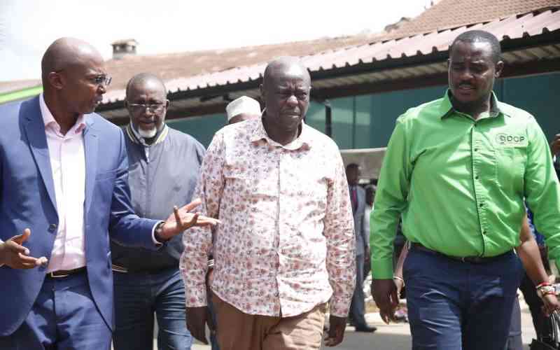 Gachagua's DCP opts for private venue ahead of launch