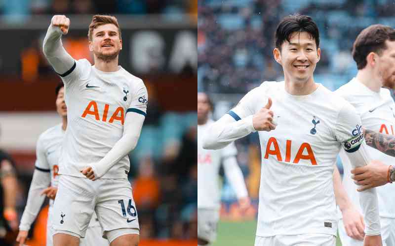 Son stars as Tottenham routs Champions League rival Aston Villa