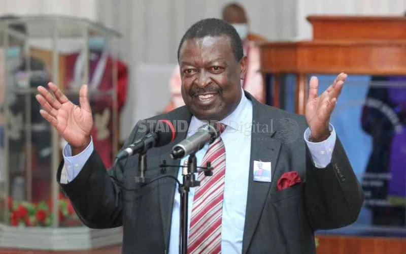 Mudavadi cautions MCAs against violence
