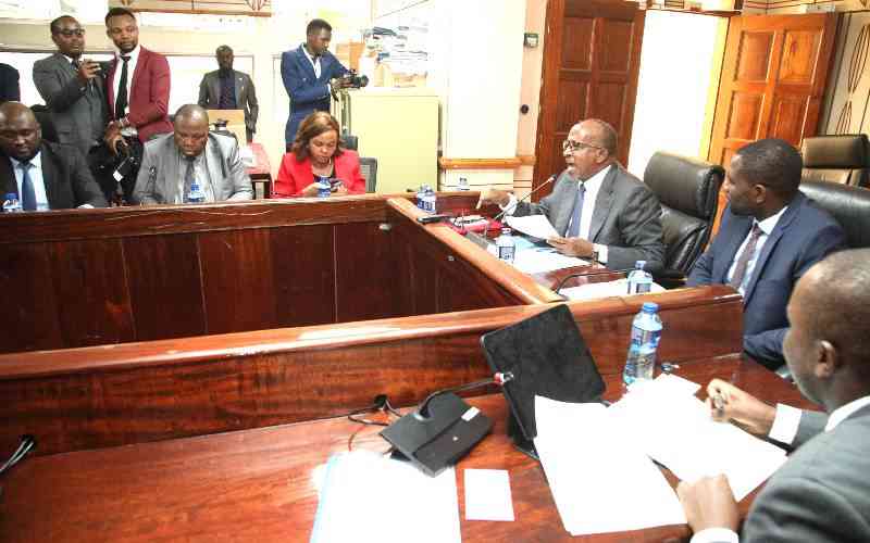 Duale engages MPs in shouting match after queries on health docket