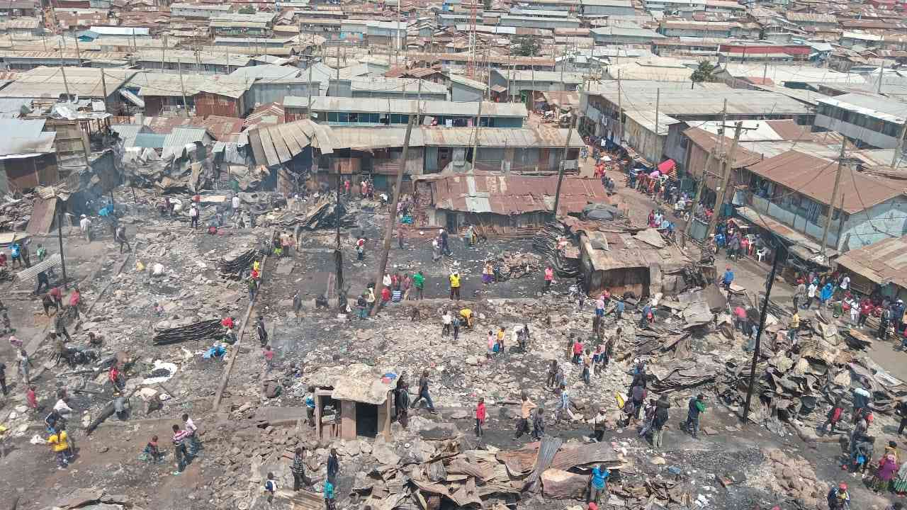 County caught flat-footed as another fire razes homes in Kibra