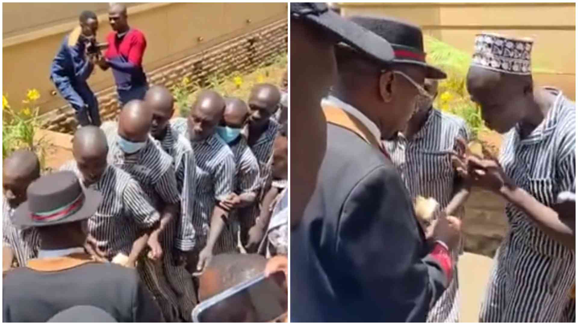 Video: Mike Sonko gifts inmates Sh1,000 each in surprise court act of generosity