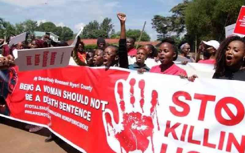 Report: Six out of 10 women suffer physical and sexual violence