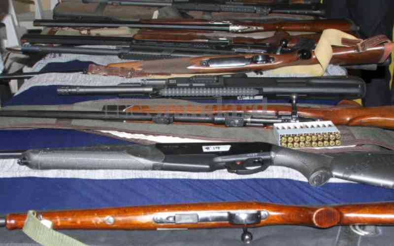 Police operation nets 19 illegal guns, as curfew enforced