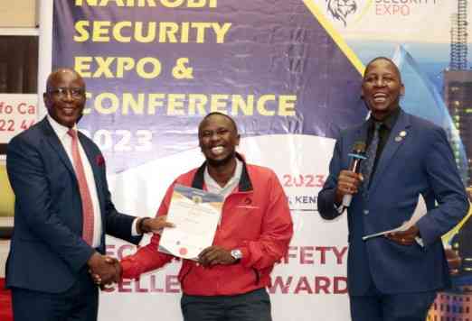 Standard Group crime reporter feted at Security Expo