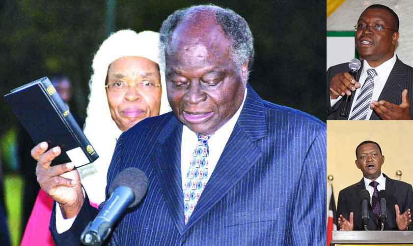 Secrets of day Kibaki was sworn in at dusk