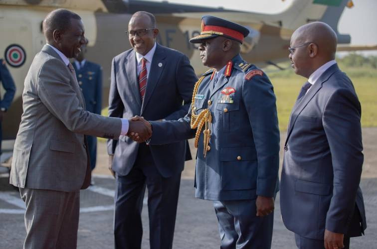 Ruto's message to new KDF cadets