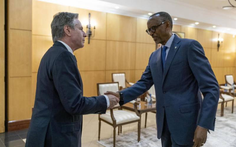 Antony Blinken in Rwanda to discuss Congo tensions, human rights