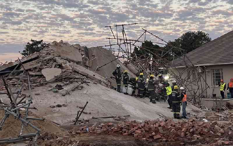 S.Africa building collapse death toll rises to 20