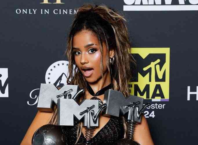 South Africa's Tyla wins big at MTV EMAs