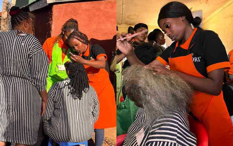 How Lang'ata women inmates are preparing for life after prison through beauty skills