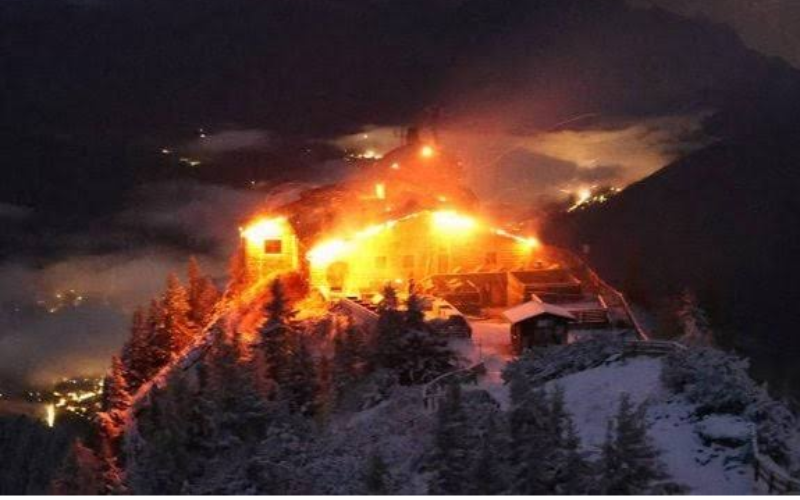 German man arrested after fire ravages Hitler's Eagle's Nest retreat